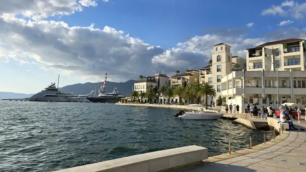 Tivat and Porto Montenegro - photo by Montenegro Limo
